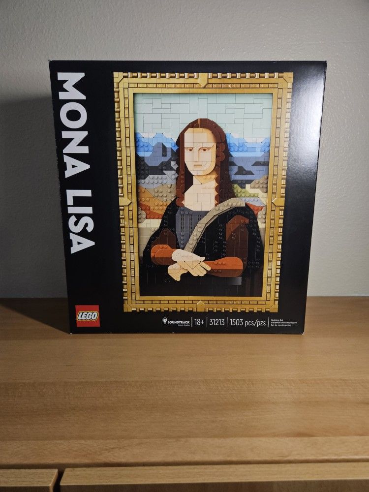 Mona Lisa Lego Set- New/in Box/Sealed
