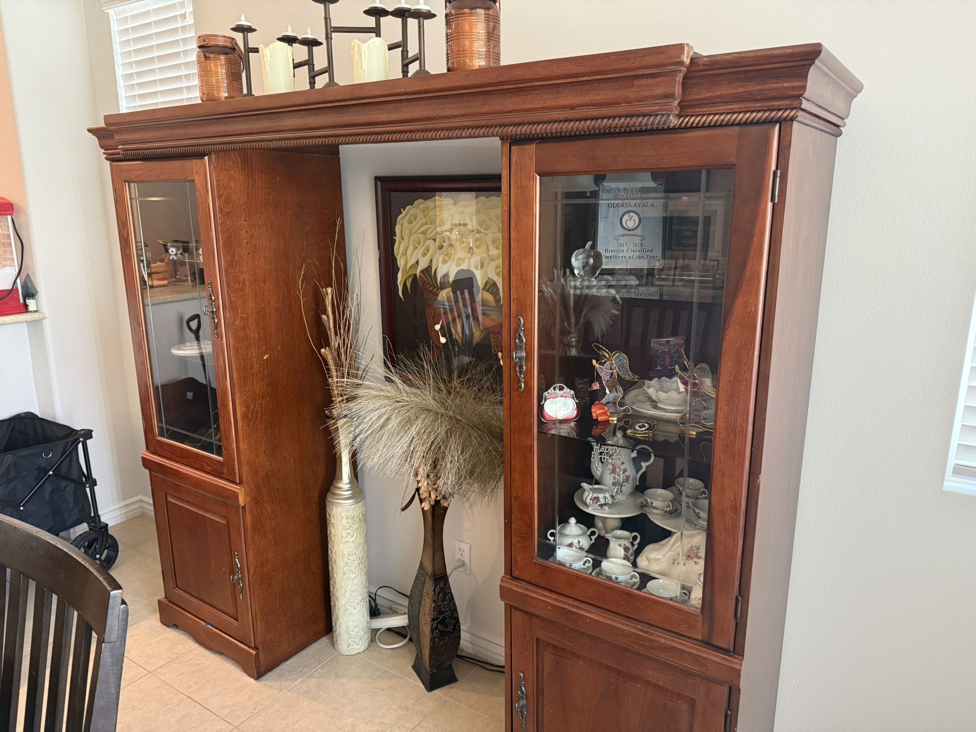 Cherrywood entertainment center