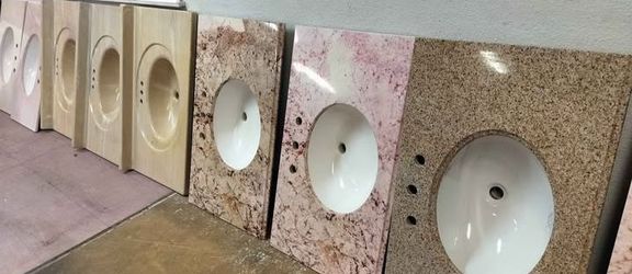 37" bathroom sink top only