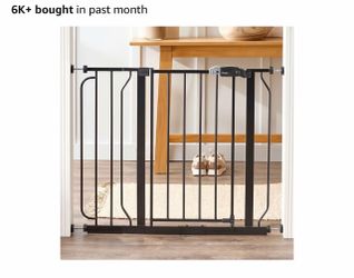 Regalo Black Metal Baby Safety Gate