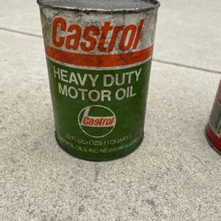 Vintage Castrol Heavy Duty Motor Oil