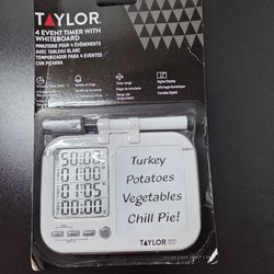 Four-Event Digital Timer with Whiteboard