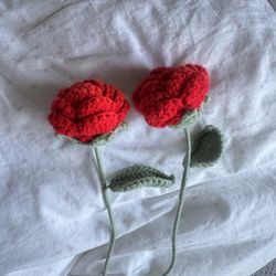 Crotchet roses 