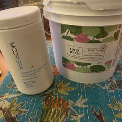 Spa Seaweed and Mud Wrap supplies