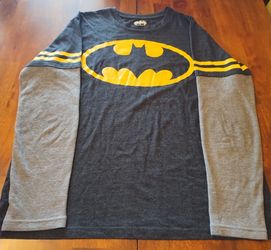 Men’s Large Marvel Batman Long Sleeve Shirt