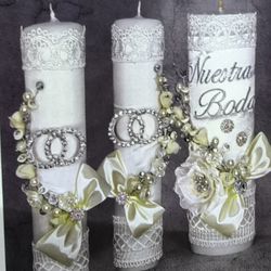 Wedding Or 15ñera Candle Sets