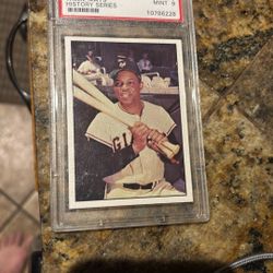 1979 Giants Willie Mays Baseball card HOF PSA Graded 9 Mint