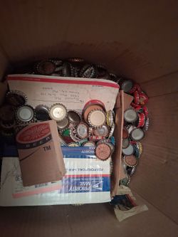 Large Lot of Used & New Bottle Caps
