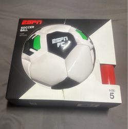 ESPN Size 5 Soccer Ball NWT