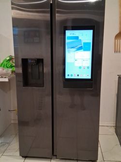 Samsung touch screen refrigerator & A Deep Freezer