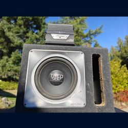 Treo 12" Sub Ported Box Alpine Amp