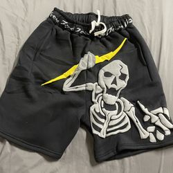 Skeleton Fleece Shorts