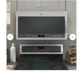 Ge Profile 2.1 cu. ft. Over the Range Microwave in Stainless Steel with Sensor Cooking