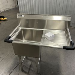 Brand Mew NSF stainless Steel Commercial Prep Sink