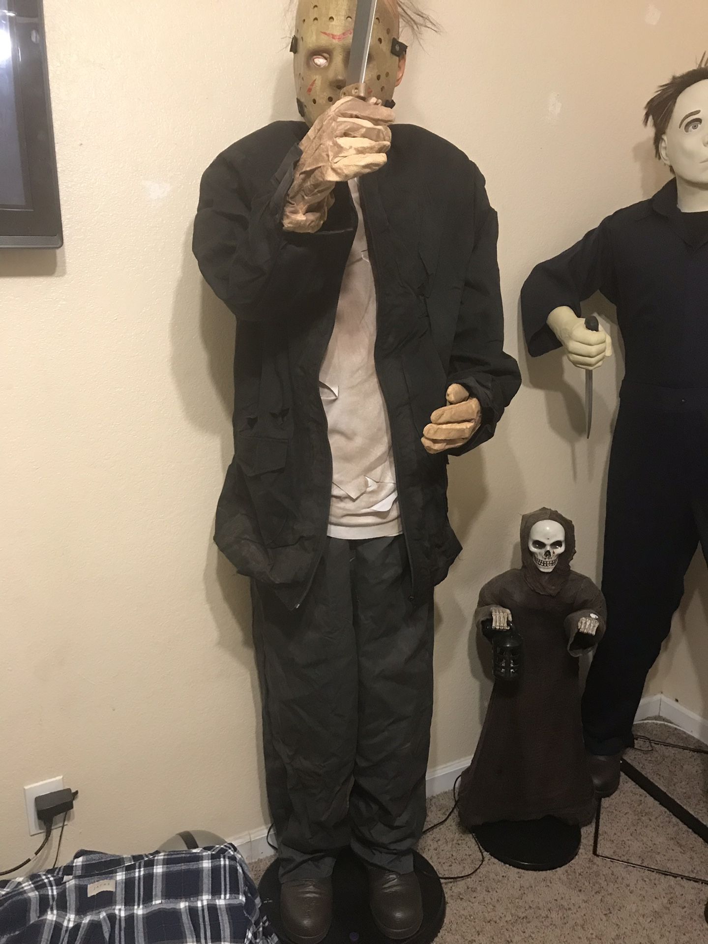 Rare gemmy Jason voorhees animated prop