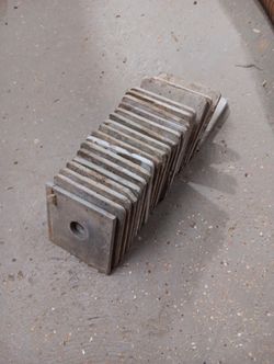 3" x 3" Square Plate Washers