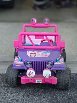 Electric Barbie SUV and FREE small scooter