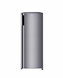 6.0 cu. ft. Single Door Refrigerator with Inverter Compressor and Pocket Handle in Platinum Silver