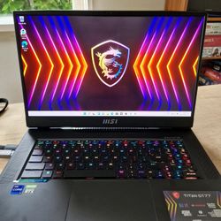 MSI Titan GT77 Gaming Laptop