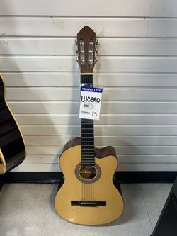 Lucero Classical Cutaway Acoustic Guitar