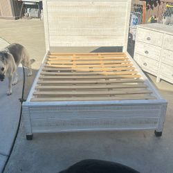 Bed Frame And Dresser 