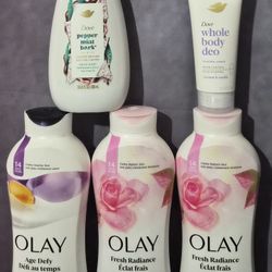NASHVILLE, GA Pack Of 5 Olay/Dove Beauty Women's Personal Care Bundle 