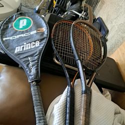 Tennis Rackets ×3