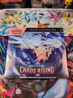 Pokemon Mega Evolution Chaos Rising Elite Trainer Box ETB