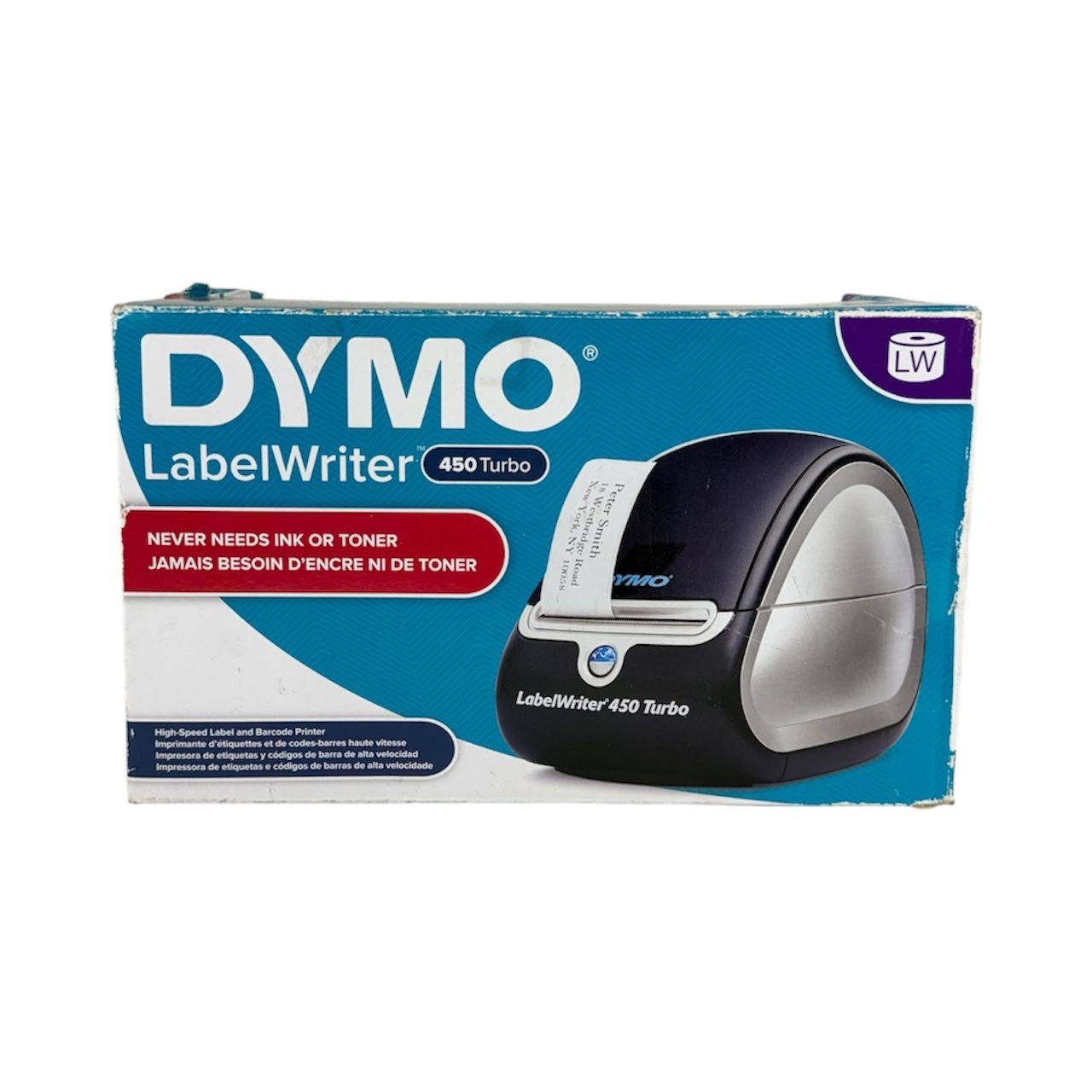 Dymo LabelWriter 450 Turbo Direct Thermal Label Printer - NEW IN BOX - 1752265