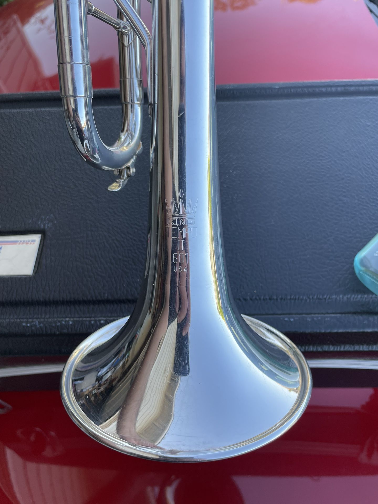 King Tempo 601 Silver Trumpet 