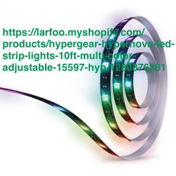 LED Strip Lights 10ft Multi-Color & Adjustable