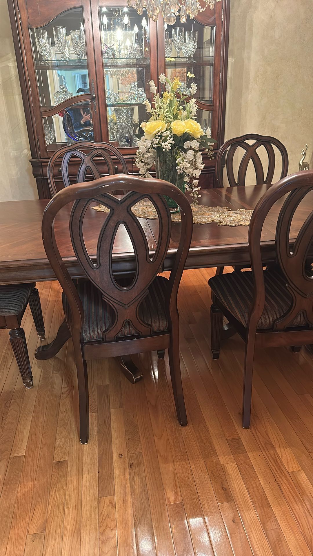 Dining Room With China Cabinet