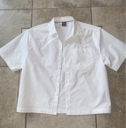 Saints Studio White Button-Up Shirt