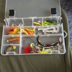 Box of Miscellaneous Fishing Lures