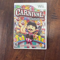 Carnival Games Wii Games
