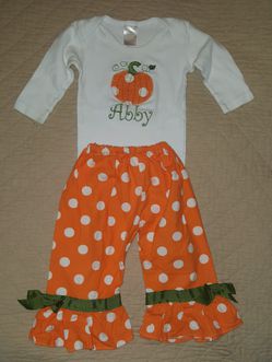 Infant fall outfit 6-12 months
