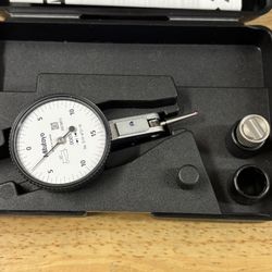 Mitutoyo 513-472-10E Dial Test Indicator .030" Range, .0005" Graduation Ruby Tip