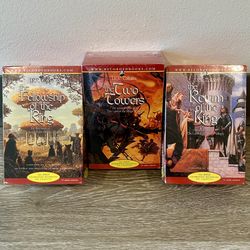 Lord of the Rings Trilogy Unabridged Audiobooks J.R.R. Tolkien, Factory Sealed
