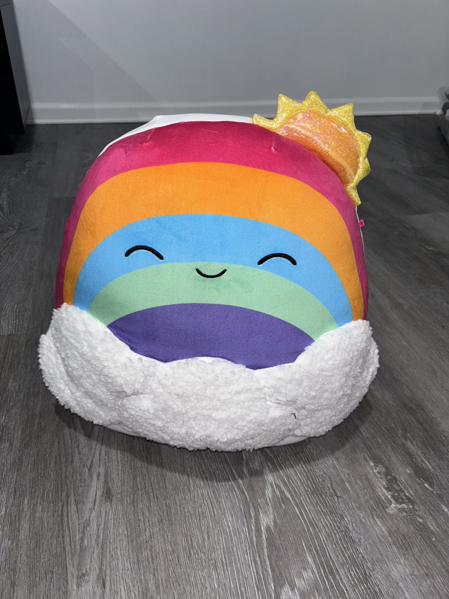 Rainbow Sun Cloud Plush