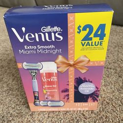Gillette Venus Extra Smooth Miami Midnight Set