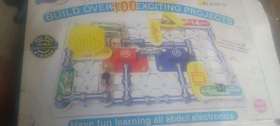 beginners electronics and circuit kit, books