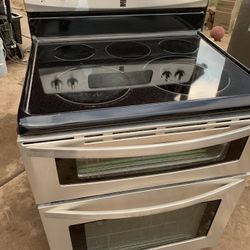 Appliances Set. Refrigerator, Stove, Dishwasher, Microwave .