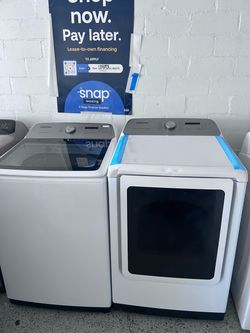 SAMSUNG WASHER AND DRYER. SET