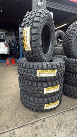 Vendo set 265/70R17 Marca Groundspeed MT Garantía 50,000 Millas