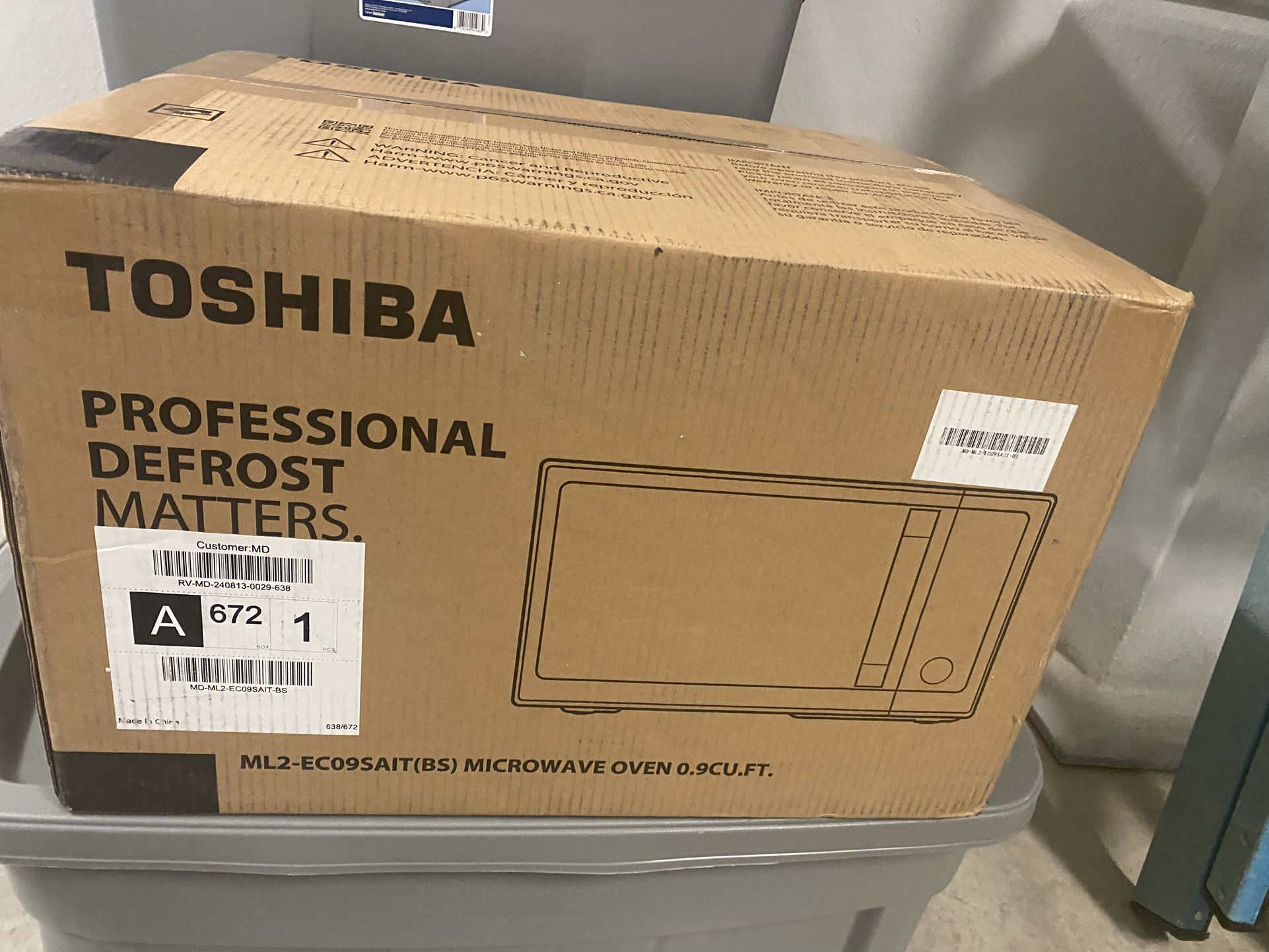 Toshiba Inverter Microwave Oven Air Fryer Combo