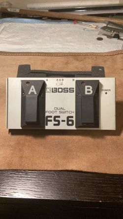 Boss FS-6 dual foot switch
