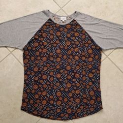 Womens Lularoe Long Sleeve Shirt Size XL