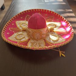 Salazar Pigalle Mexican Yepez Festival Mariachi Sombrero Hat Pink