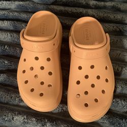 Brand New Platform Crocs 