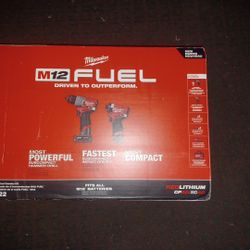 Milwaukee M12 Fuel 2 Tool Combo Kit 
